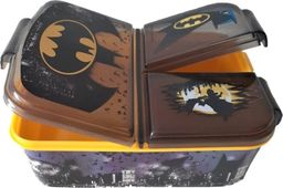  Stor Śniadaniówka pojemnik lunchbox 3 komory Batman