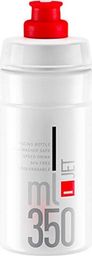 Elite Bidon Elite JET Clear Red logo 350 ml Uniwersalny