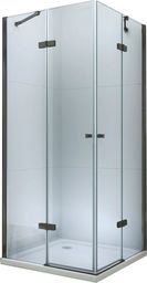  Mexen Mexen Lima Duo kabina prysznicowa składana 70 x 70 cm, transparent, czarny - 856-070-070-70-00-02