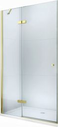  Mexen Mexen Roma drzwi prysznicowe uchylne 70 cm, transparent, złote - 854-070-000-50-00