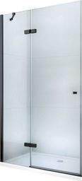  Mexen Mexen Roma drzwi prysznicowe uchylne 70 cm, transparent, czarne - 854-070-000-70-00