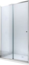  Mexen Mexen Apia drzwi prysznicowe rozsuwane 100 cm, transparent, chrom - 845-100-000-01-00