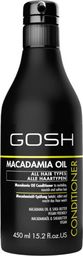 Gosh GOSH odżywka do włosów MACADAMIA OIL 450ml