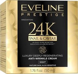  Eveline EVELINE 24K Snail & Caviar KREM NA NOC