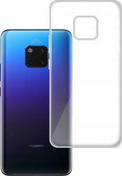 etumi Etui Do Huawei Mate 20 Pro Gumowe Slim Clear View Pokrowiec Ochronny / Futerał Obudowa / Ochrona Clear Cover Bezbarwne Slim Case0320