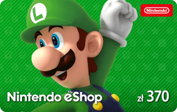  Nintendo Nintendo eShop kod doładowujący 370 zł