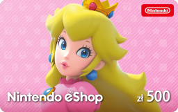  Nintendo Nintendo eShop kod doładowujący 500 zł