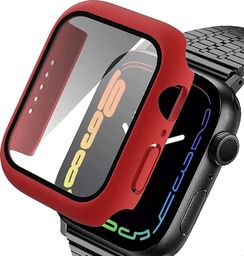  Alogy Alogy Etui do smartwatcha nakładka ze szkłem do Watch 4/5/6/SE 40mm Czarna uniwersalny