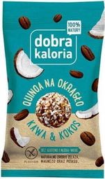  Dobra Kaloria Przekąska kokosowa z komosą i kawą bez glutenu 24g EKO Dobra Kaloria