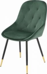  Selsey SELSEY Krzesło tapicerowane Slasidit zielone