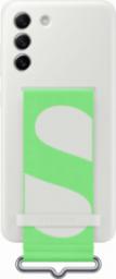  Samsung SAMSUNG Etui Silicone Cover z paskiem do S21 FE White