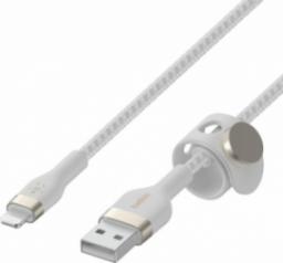 Kabel USB Belkin USB-A - Lightning 3 m Biały (CAA010BT3MWH)