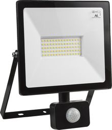 Naświetlacz Maclean Naświetlacz LED z czujnikiem ruchu, slim 50W, 4000lm, barwa zimna biała (6000K), IP44
