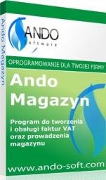 Program Ando Software Program do obsługi magazynu i fakturowania ANDO Magazyn ESD - wersja elektroniczna
