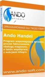 Program Ando Software Program do obsługi magazynu, wystawiania faktur i obsługi aukcji Allegro Ando Handel ESD - wersja elektroniczna