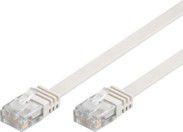  MicroConnect CAT6 UTP 2M Flat Cable, biały (V-UTP602W-FLAT)