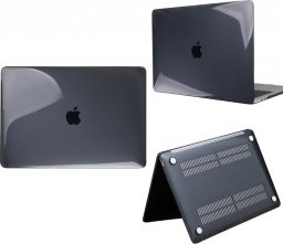 Etui Strado Etui pokrowiec HardShell Case do Apple MacBook Air 13 2018-2020 (Czarne) uniwersalny
