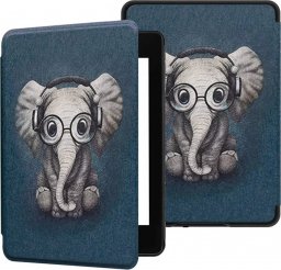 Pokrowiec Strado Etui graficzne Smart Case do Kindle Paperwhite 1/ 2/ 3 (Elephant) uniwersalny
