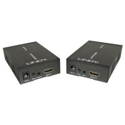 System przekazu sygnału AV Lindy HDMI - RJ45 Przedłużacz 1080p 120m Cat.6 Kabel - 38126