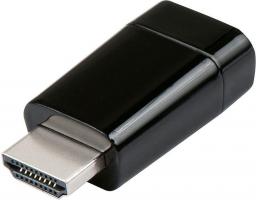 Adapter AV Lindy HDMI - D-Sub (VGA) czarny (38194)