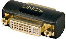 Adapter AV Lindy DVI-I - DVI-I czarny (41233)