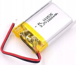 Liter Energy Battery Akumulator Li-Poly 1000mAh 3.7V JST 102535