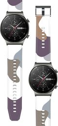  Hurtel Strap Moro opaska do Huawei Watch GT2 Pro silokonowy pasek bransoletka do zegarka moro (10)