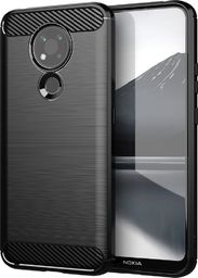  Hurtel Carbon Case elastyczne etui pokrowiec Nokia 3.4 czarny