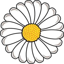  Giggle Beaver ręcznik herbaciany Kwiat 55 x 55 cm poliester biały/żółty