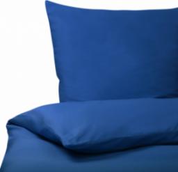  Shumee Komplet pościeli bawełnianej 155 x 220 cm niebieski HARMONRIDGE