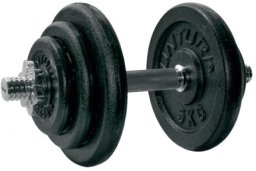 Tunturi ‎‎Hantel 14TUSCL236 żeliwny 1 x 20 kg