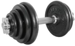 Tunturi Hantel 14TUSCL235 żeliwny 1 x 15 kg