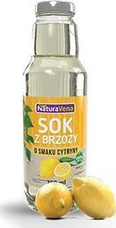 NaturaVena Sok z brzozy o smaku cytryny 750 ml - NaturAvena