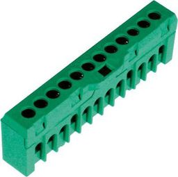  Cabur Blok zacisków 12x16 mm zielony QBLOK.12/TE, CABUR, I-QBLOK1202000000.