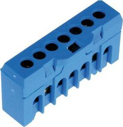  Cabur Blok zacisków 7x16 mm niebieski QBLOK.7/BLU, CABUR, I-QBLOK7001000000.