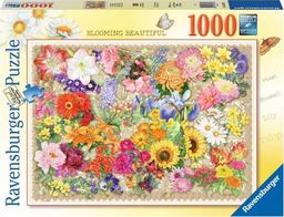  Ravensburger Puzzle 2D 1000 elementów Kwitnące kwiaty