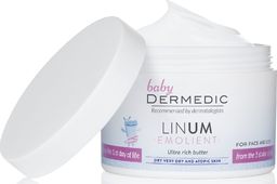 Dermedic DERMEDIC LINUM EMOLIENT BABY Masło intensywnie natłuszczające 225 ml