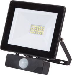 Naświetlacz Perel naświetlacz zewnętrzny led 20W stal 17,3 cm czarny