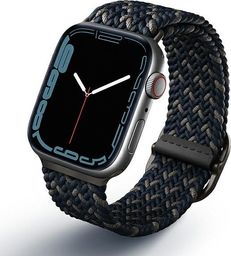 Uniq Pasek UNIQ Aspen Apple Watch 4/5/6/7/SE 44/45mm Braided DE niebieski/obsidian blue