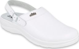  Dr Orto Dr Orto MED - Obuwie buty męskie klapki sanitarne białe skórzane 43