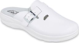  Dr Orto Dr Orto MED - Obuwie buty męskie klapki sanitarne białe skórzane 47