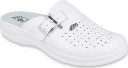  Dr Orto Dr Orto MED - Obuwie buty męskie klapki sanitarne białe skórzane 47