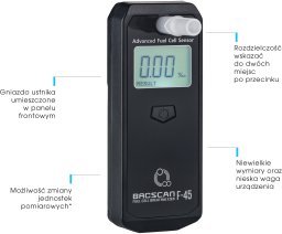 Alkomat BACscan F-45