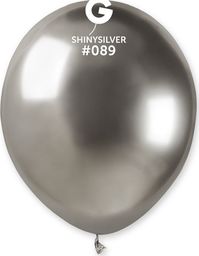 Gemar Balony chromowane Srebrne, AB50, 13 cm, 100 szt.