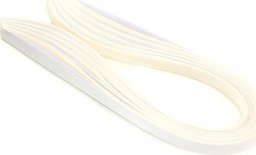 CreativeHobby Paski do quillingu 3 mm - 100 szt - biało-perłowe