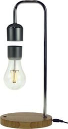 Lampa stołowa United Entertainment Magnetyczna lampa pływająca z dębową stopką