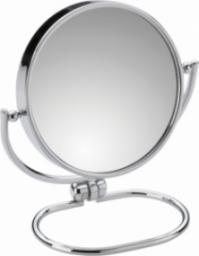 Lusterko kosmetyczne Kela lustro łazienkowe Franca 11,5 x 11 cm stal srebrna