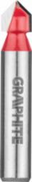  Graphite Frez widiowy (Frez do rowków typu V, HM, 8 x 8 mm, trzpień 8 mm)