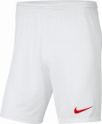  Nike Spodenki Nike Y Park III Boys BV6865 103 BV6865 103 biały L (147-158cm)