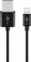 Kabel USB Goobay Thunderbolt - Lightning 2 m Czarny (72906)